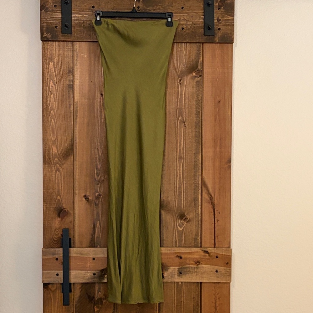 SNDYS Revolve Green Slip Dress - Picture 2 of 2